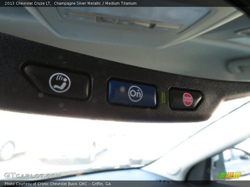 Champagne Silver Metallic / Medium Titanium 2013 Chevrolet Cruze LT