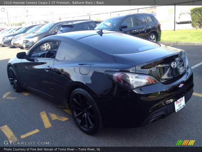 Bathurst Black / Black 2010 Hyundai Genesis Coupe 2.0T Premium
