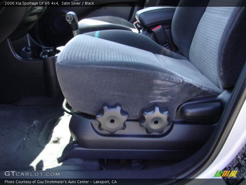 Satin Silver / Black 2006 Kia Sportage LX V6 4x4
