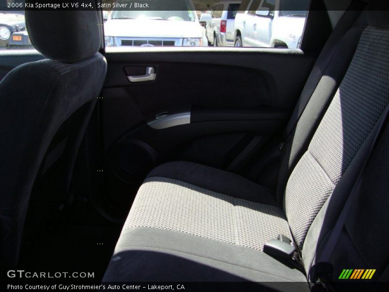 Satin Silver / Black 2006 Kia Sportage LX V6 4x4