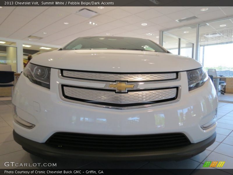 Summit White / Pebble Beige/Dark Accents 2013 Chevrolet Volt
