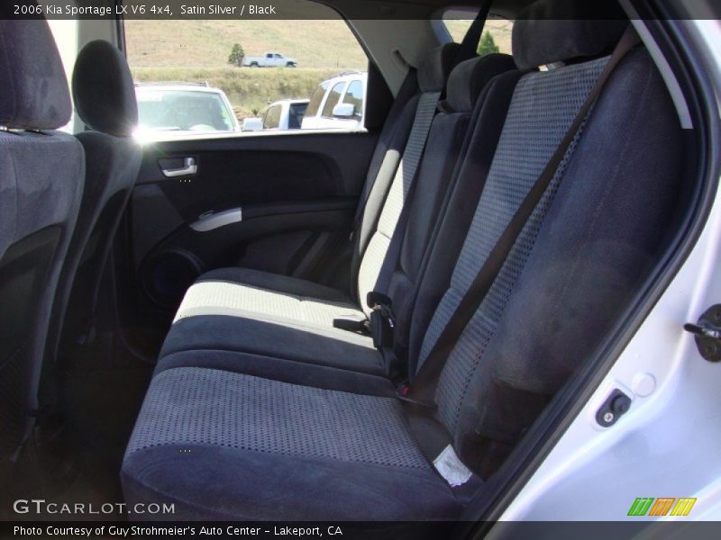 Satin Silver / Black 2006 Kia Sportage LX V6 4x4
