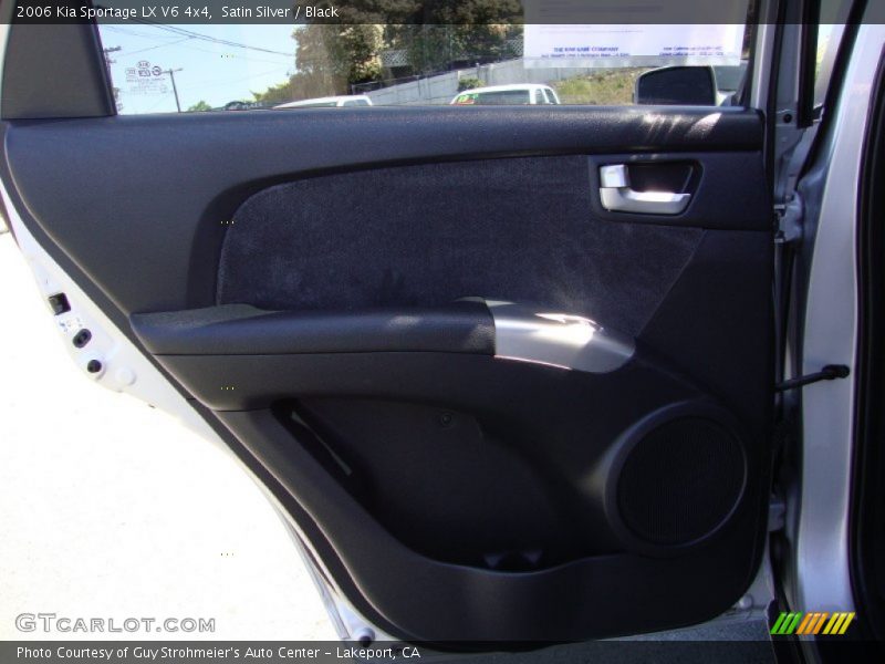 Satin Silver / Black 2006 Kia Sportage LX V6 4x4
