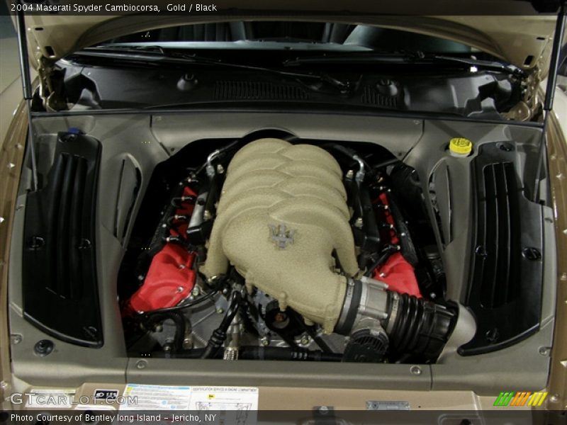 Gold / Black 2004 Maserati Spyder Cambiocorsa