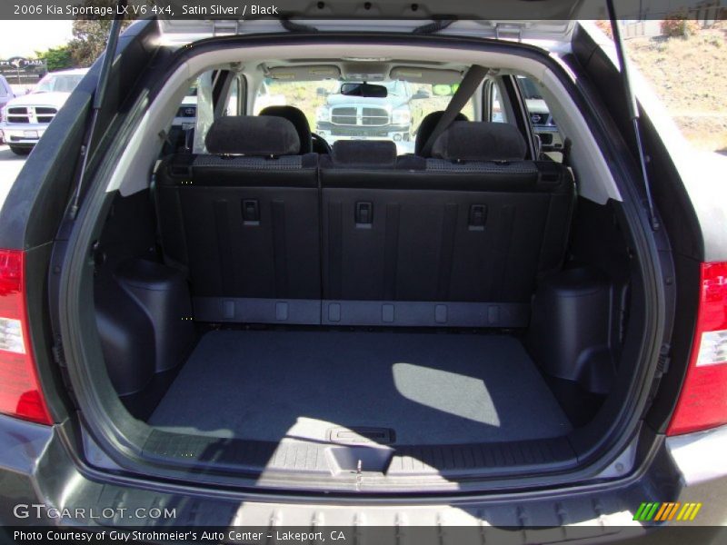 Satin Silver / Black 2006 Kia Sportage LX V6 4x4