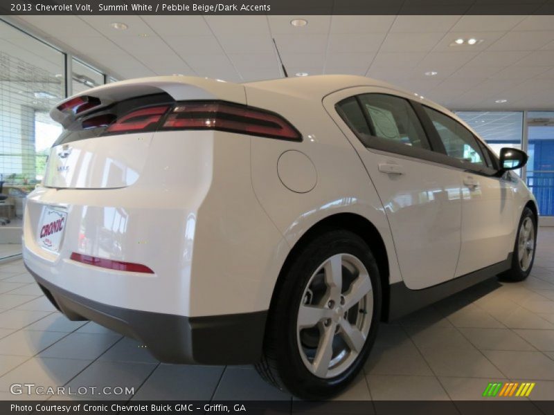 Summit White / Pebble Beige/Dark Accents 2013 Chevrolet Volt