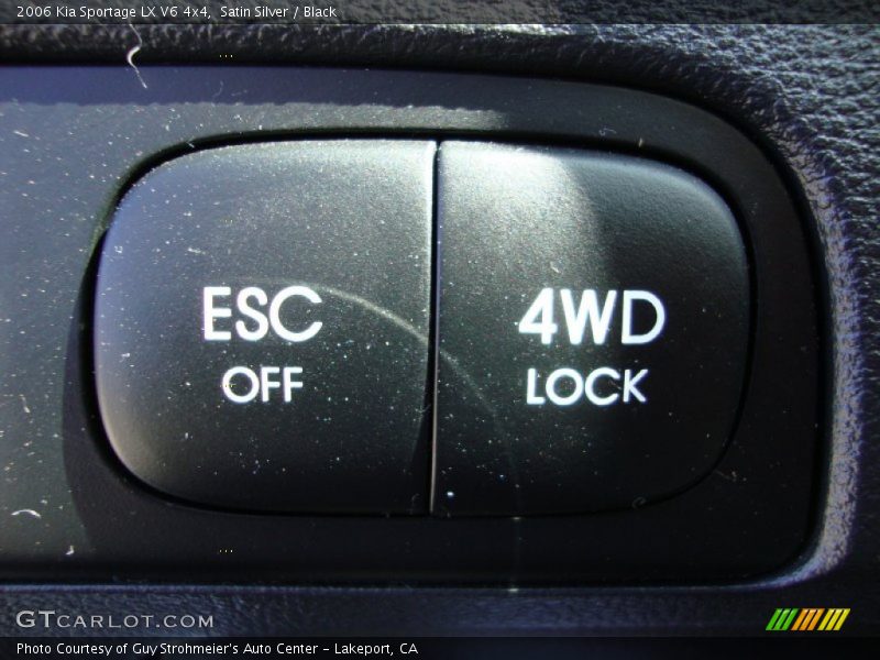 Satin Silver / Black 2006 Kia Sportage LX V6 4x4