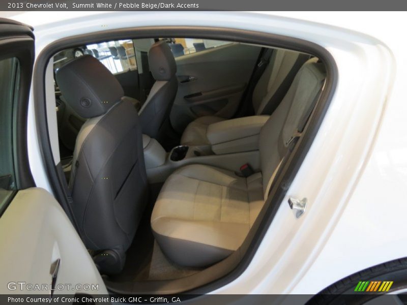Rear Seat of 2013 Volt 
