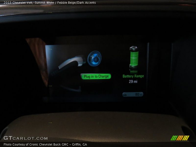 Summit White / Pebble Beige/Dark Accents 2013 Chevrolet Volt