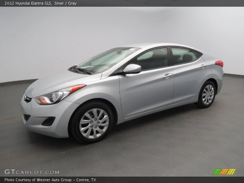 Silver / Gray 2012 Hyundai Elantra GLS