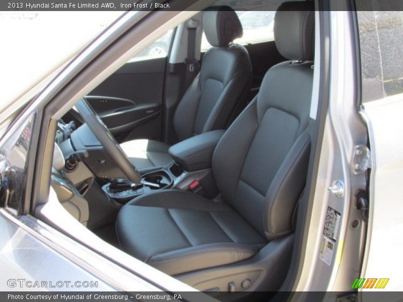 Front Seat of 2013 Santa Fe Limited AWD