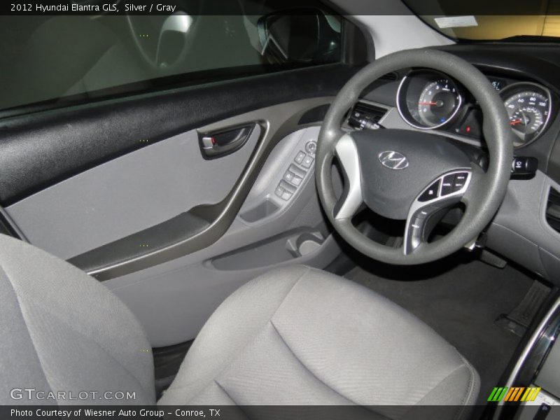Silver / Gray 2012 Hyundai Elantra GLS