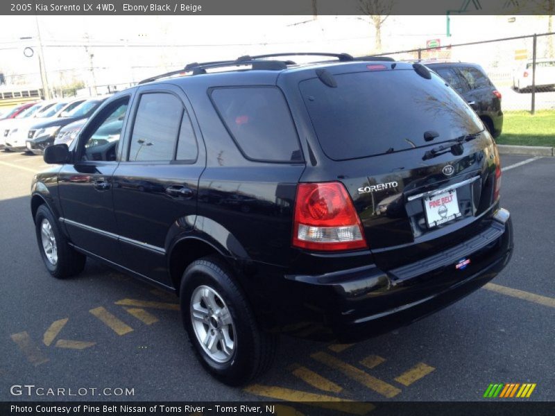 Ebony Black / Beige 2005 Kia Sorento LX 4WD