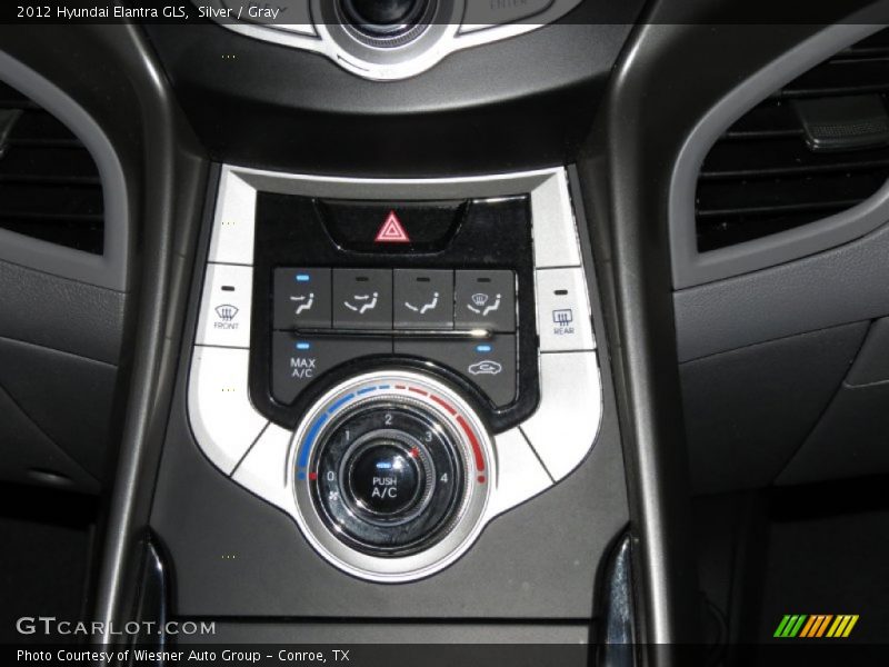 Silver / Gray 2012 Hyundai Elantra GLS