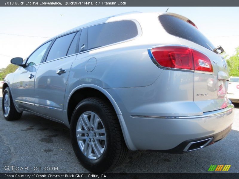 Quicksilver Metallic / Titanium Cloth 2013 Buick Enclave Convenience