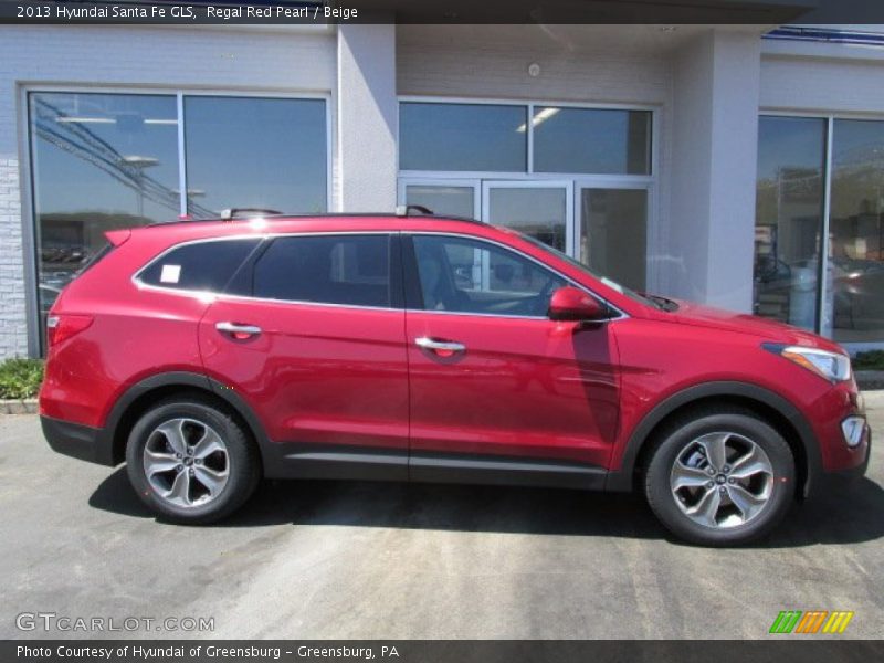  2013 Santa Fe GLS Regal Red Pearl