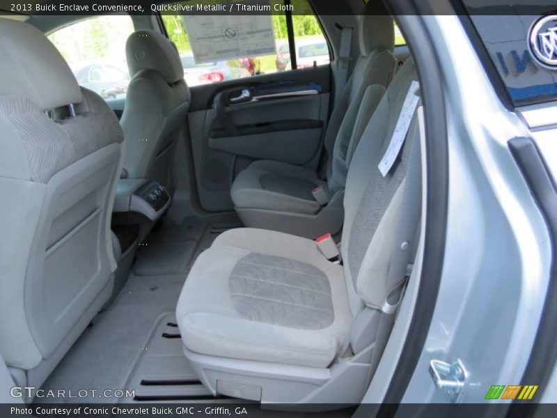 Quicksilver Metallic / Titanium Cloth 2013 Buick Enclave Convenience