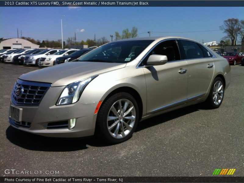Silver Coast Metallic / Medium Titanium/Jet Black 2013 Cadillac XTS Luxury FWD