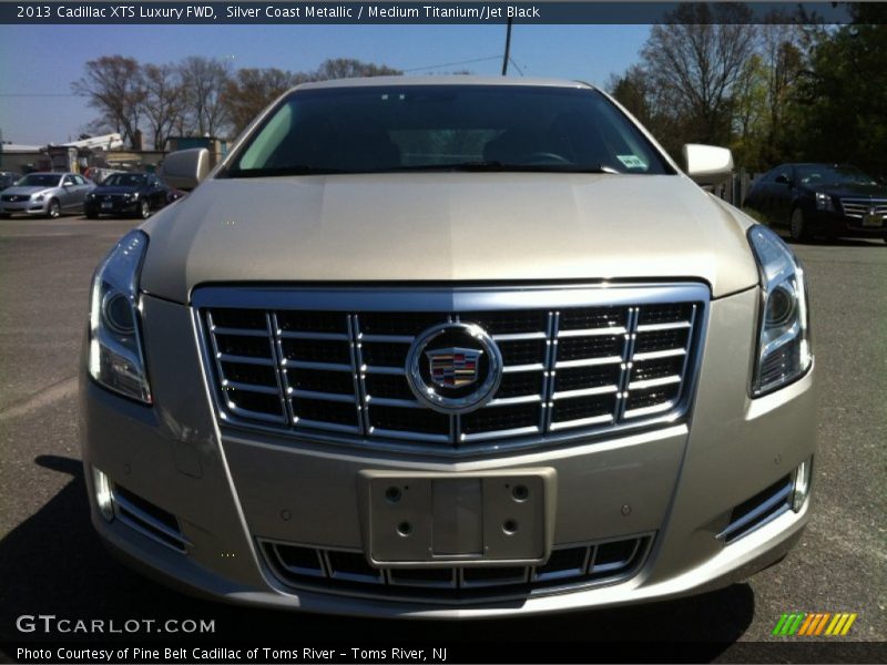 Silver Coast Metallic / Medium Titanium/Jet Black 2013 Cadillac XTS Luxury FWD