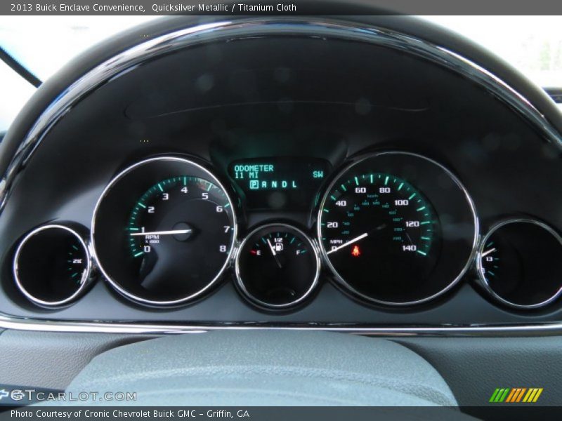 Quicksilver Metallic / Titanium Cloth 2013 Buick Enclave Convenience