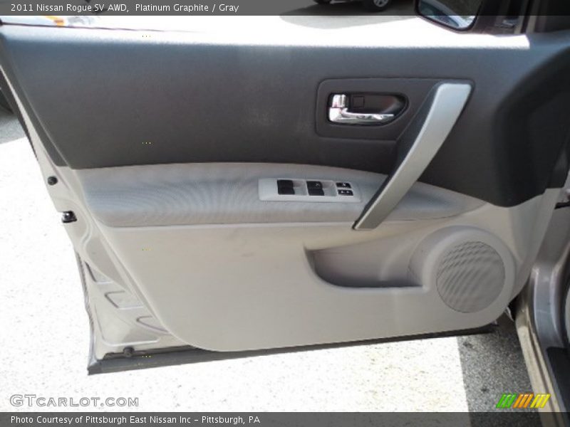 Platinum Graphite / Gray 2011 Nissan Rogue SV AWD