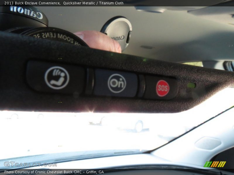 Quicksilver Metallic / Titanium Cloth 2013 Buick Enclave Convenience
