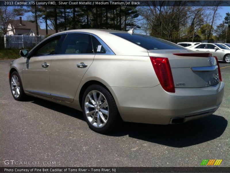 Silver Coast Metallic / Medium Titanium/Jet Black 2013 Cadillac XTS Luxury FWD