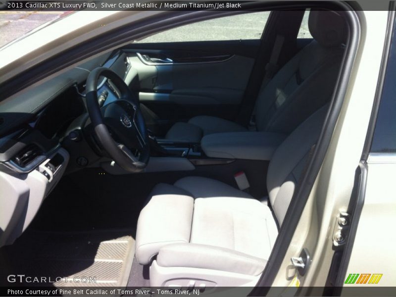 Silver Coast Metallic / Medium Titanium/Jet Black 2013 Cadillac XTS Luxury FWD