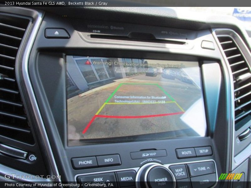 Becketts Black / Gray 2013 Hyundai Santa Fe GLS AWD
