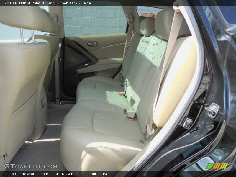 Super Black / Beige 2010 Nissan Murano LE AWD