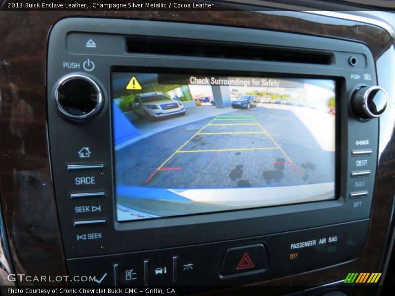 Champagne Silver Metallic / Cocoa Leather 2013 Buick Enclave Leather