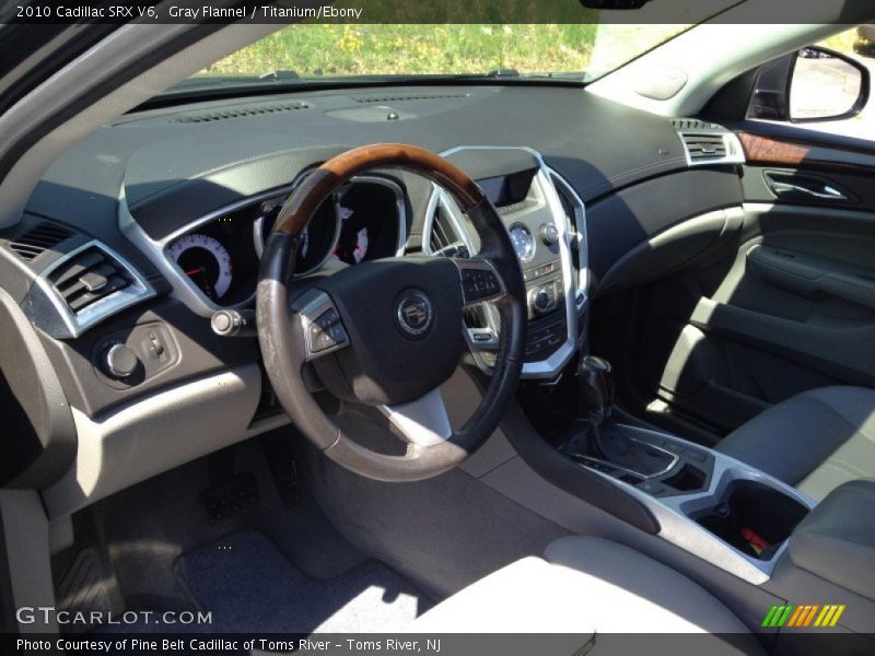 Gray Flannel / Titanium/Ebony 2010 Cadillac SRX V6