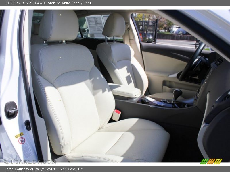 Starfire White Pearl / Ecru 2012 Lexus IS 250 AWD