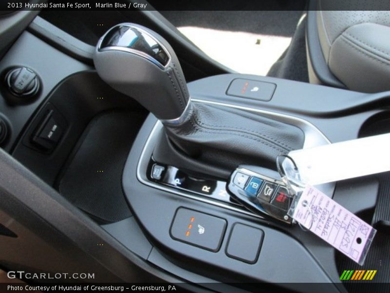 Marlin Blue / Gray 2013 Hyundai Santa Fe Sport