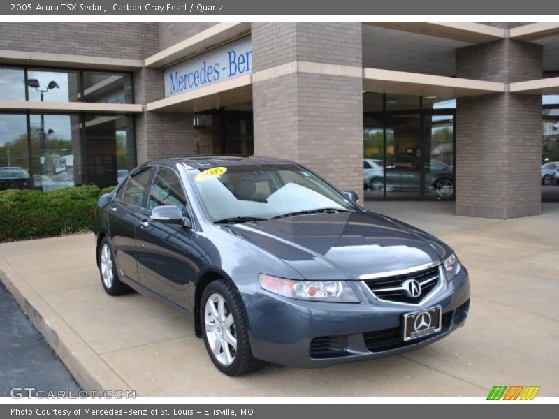 Carbon Gray Pearl / Quartz 2005 Acura TSX Sedan