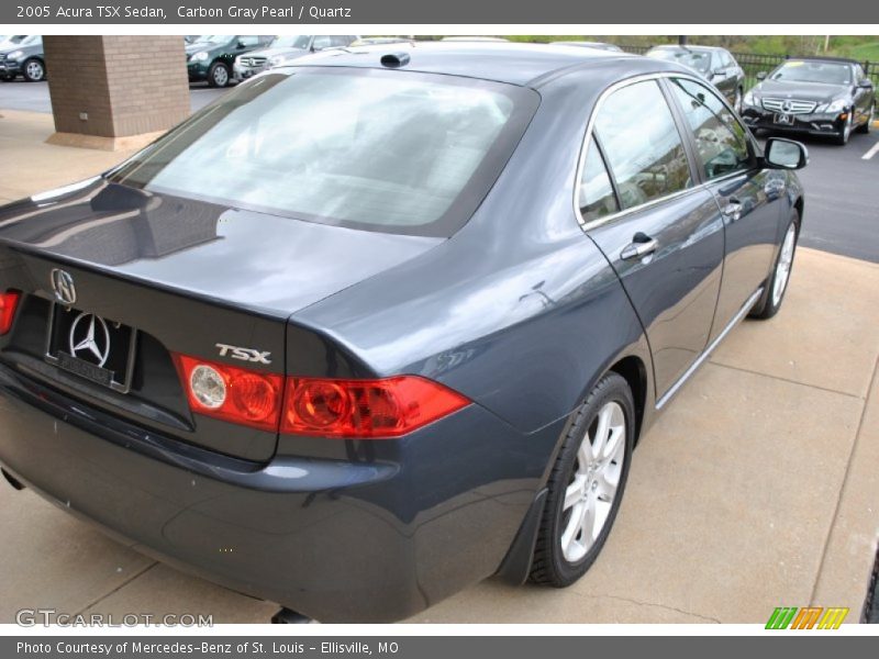 Carbon Gray Pearl / Quartz 2005 Acura TSX Sedan