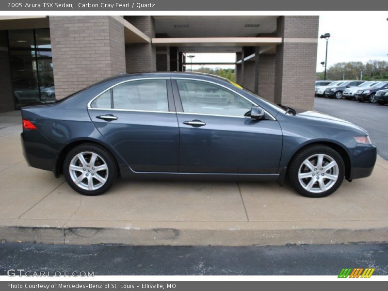 Carbon Gray Pearl / Quartz 2005 Acura TSX Sedan