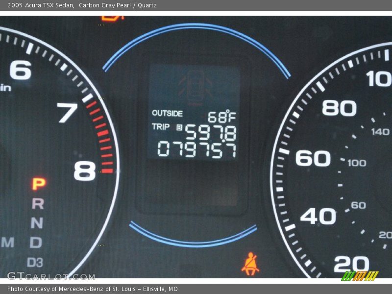 Carbon Gray Pearl / Quartz 2005 Acura TSX Sedan