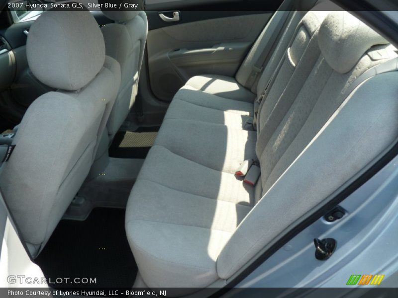 Silver Blue / Gray 2007 Hyundai Sonata GLS