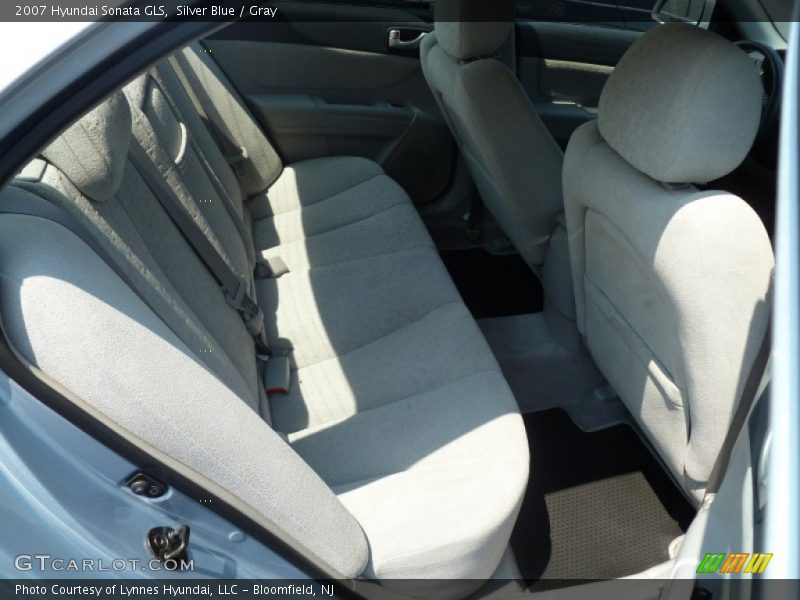 Silver Blue / Gray 2007 Hyundai Sonata GLS