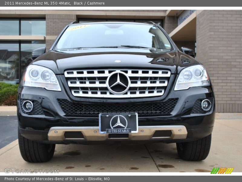 Black / Cashmere 2011 Mercedes-Benz ML 350 4Matic