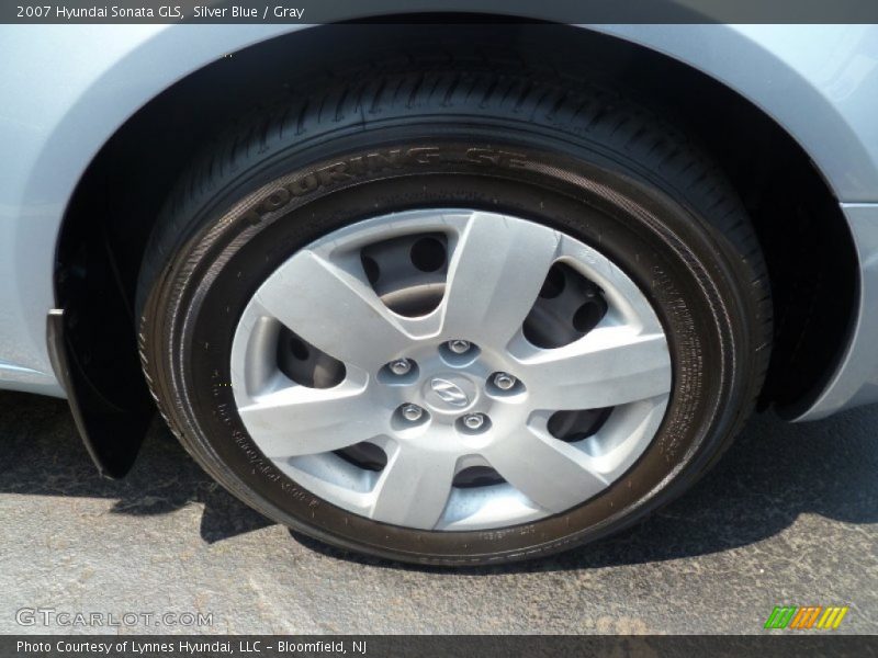 Silver Blue / Gray 2007 Hyundai Sonata GLS