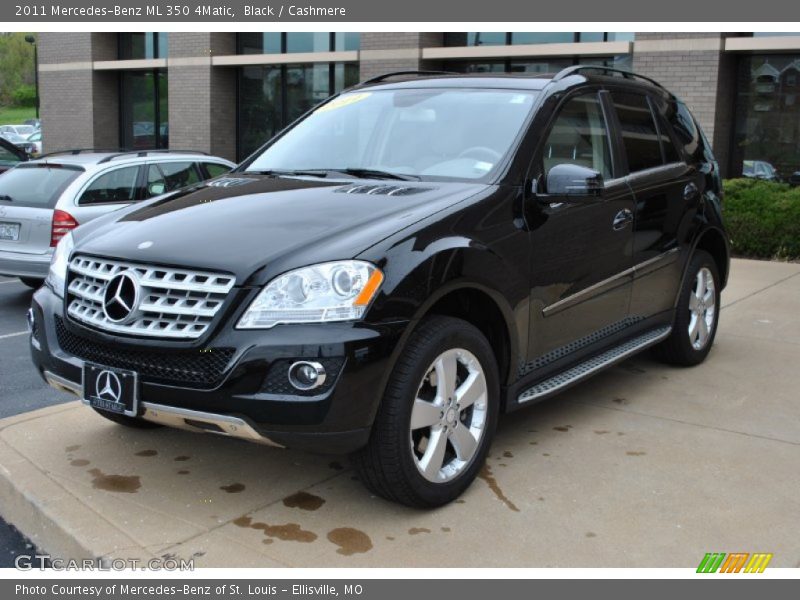 Black / Cashmere 2011 Mercedes-Benz ML 350 4Matic
