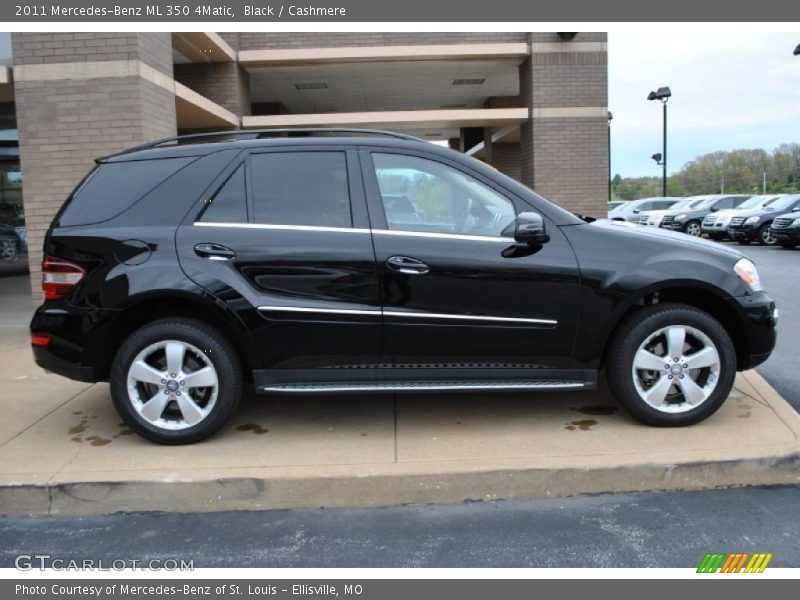 Black / Cashmere 2011 Mercedes-Benz ML 350 4Matic