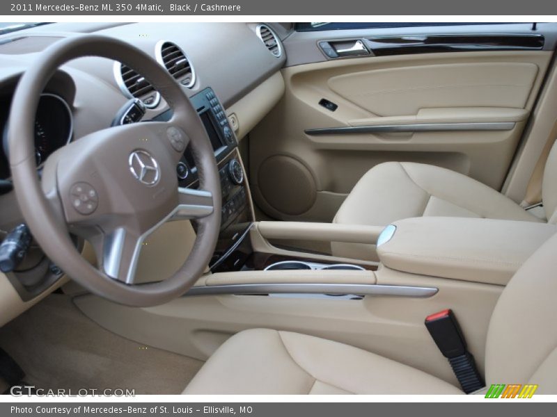 Black / Cashmere 2011 Mercedes-Benz ML 350 4Matic