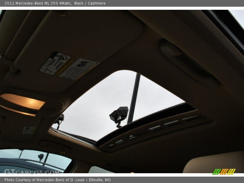 Black / Cashmere 2011 Mercedes-Benz ML 350 4Matic