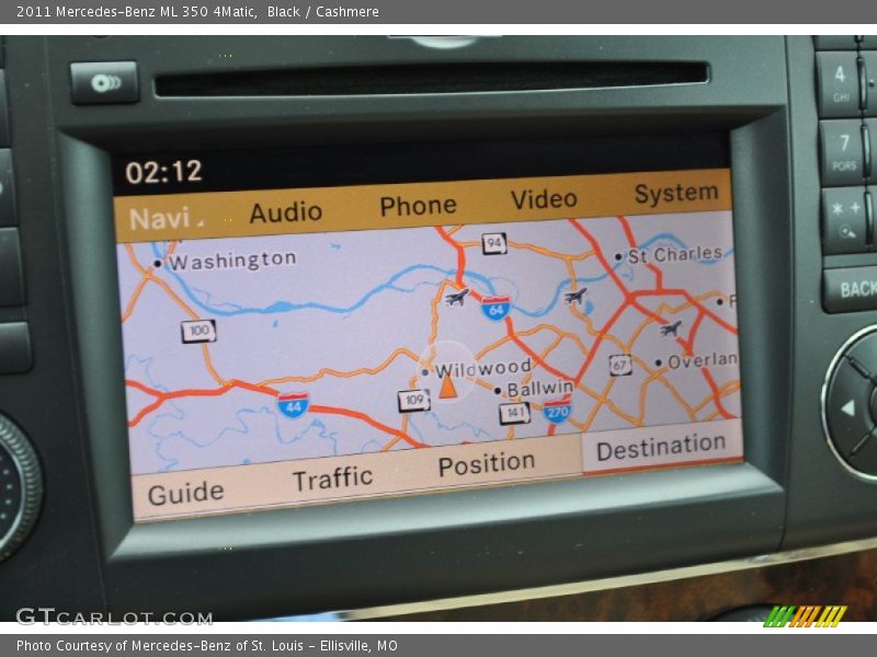 Black / Cashmere 2011 Mercedes-Benz ML 350 4Matic