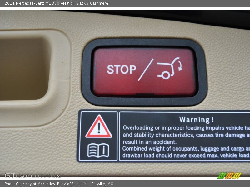 Black / Cashmere 2011 Mercedes-Benz ML 350 4Matic