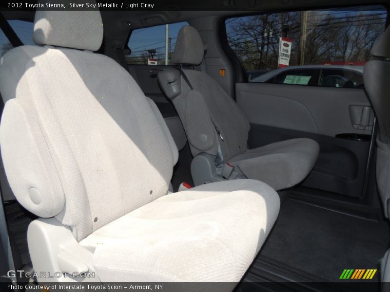 Silver Sky Metallic / Light Gray 2012 Toyota Sienna