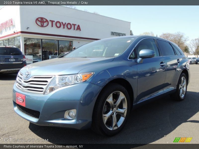 Tropical Sea Metallic / Gray 2010 Toyota Venza V6 AWD